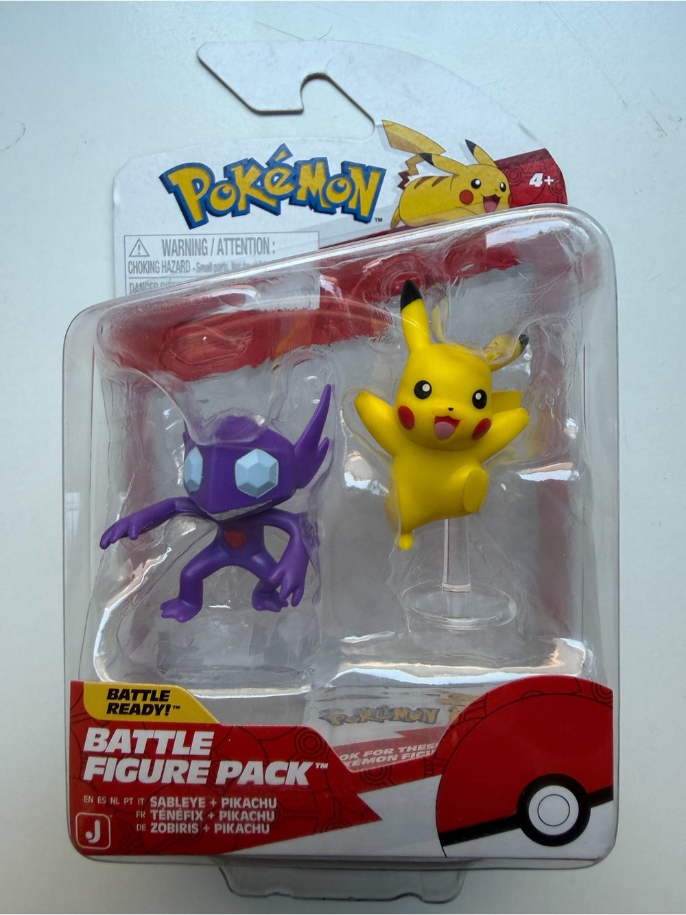 Pokémon Battle Figure Pack - Pikachu & Sableye